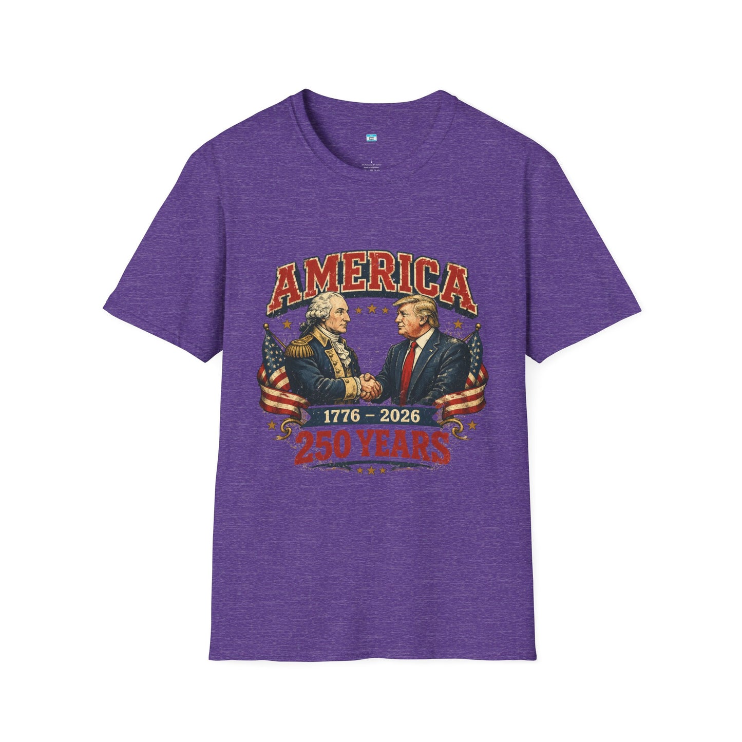 America 250 Years Shirt 1776-2026 | Patriotic USA Anniversary Graphic Tee
