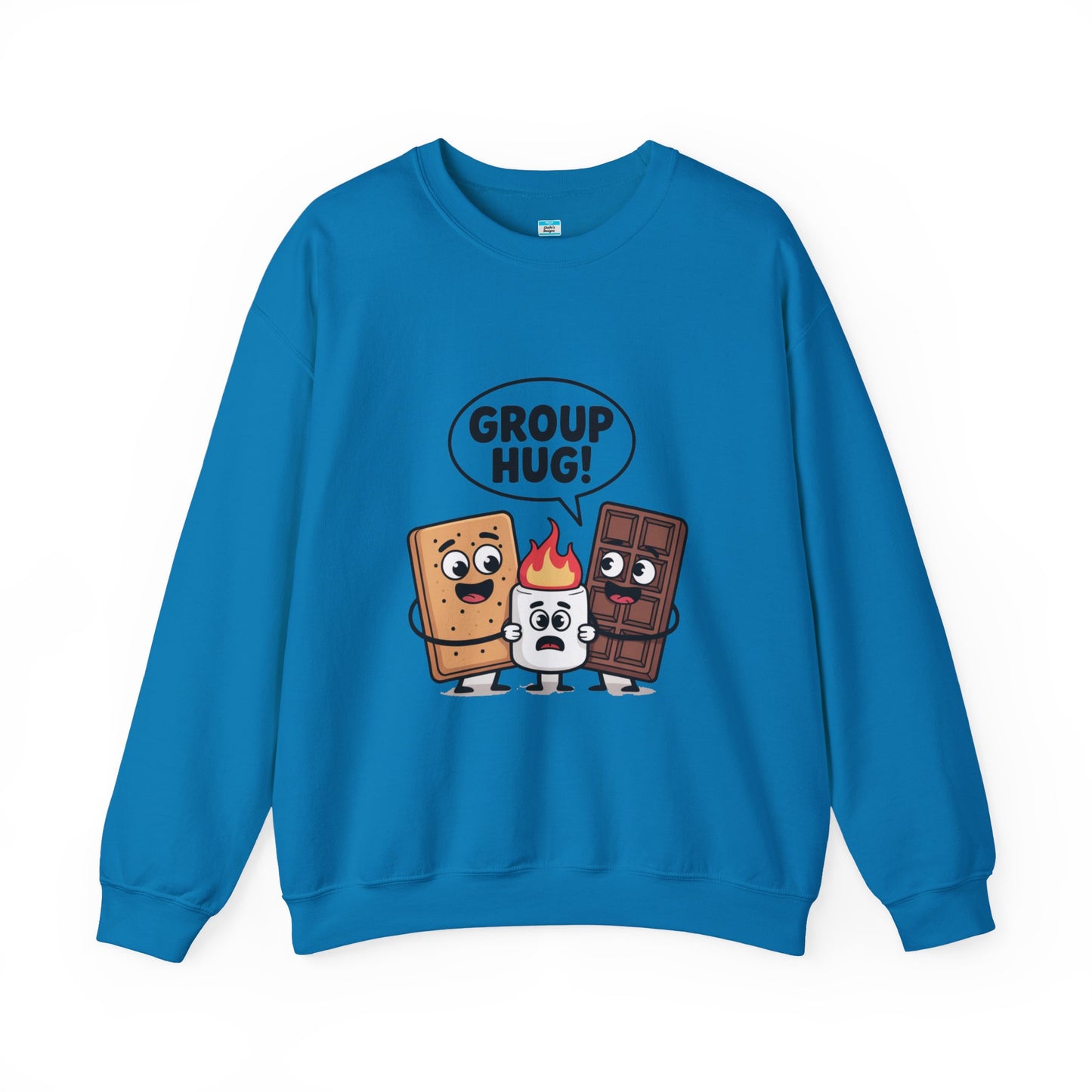 Group Hug S'mores Sweatshirt | Funny Camping Campfire Crewneck