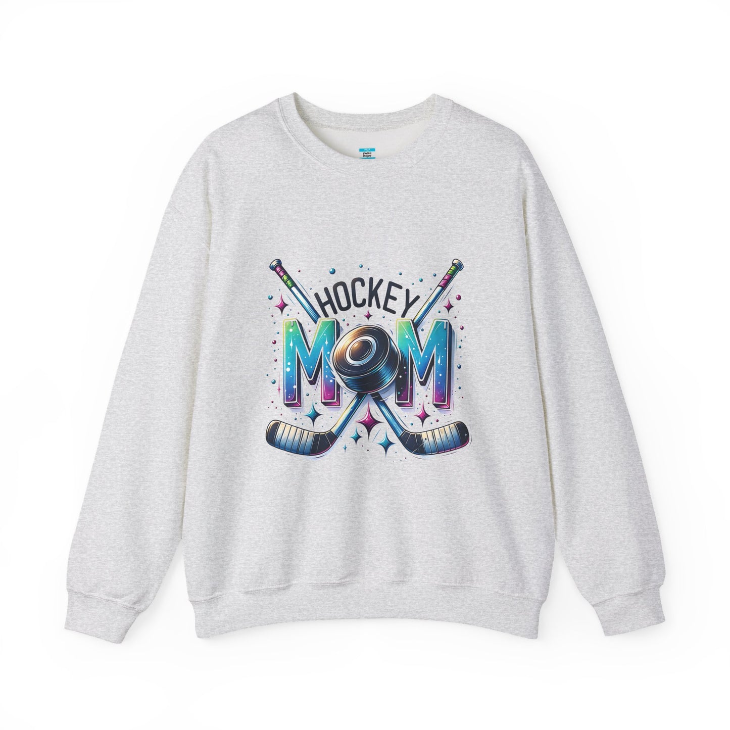 Hockey Mom Sweatshirt | Cozy Ice Hockey Crewneck for Proud Hockey Moms
