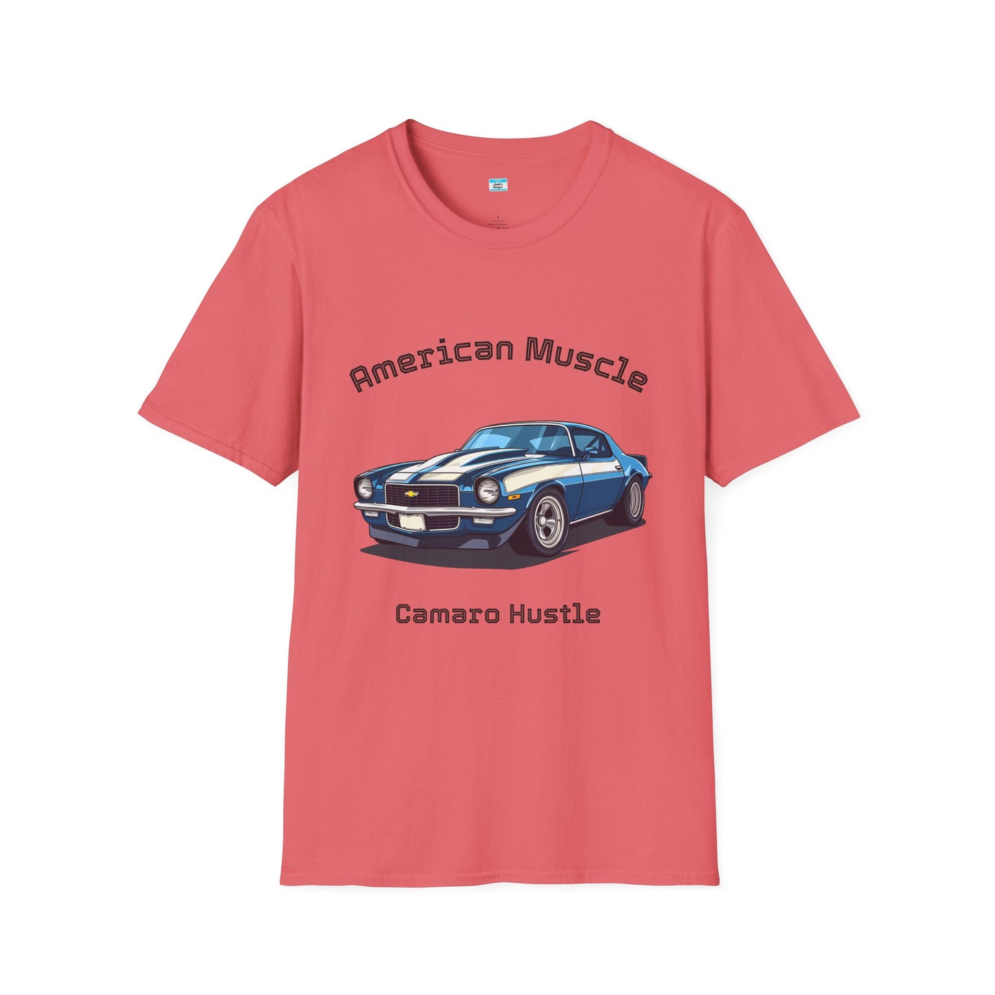American Muscle – Camaro Hustle Classic Car T-Shirt