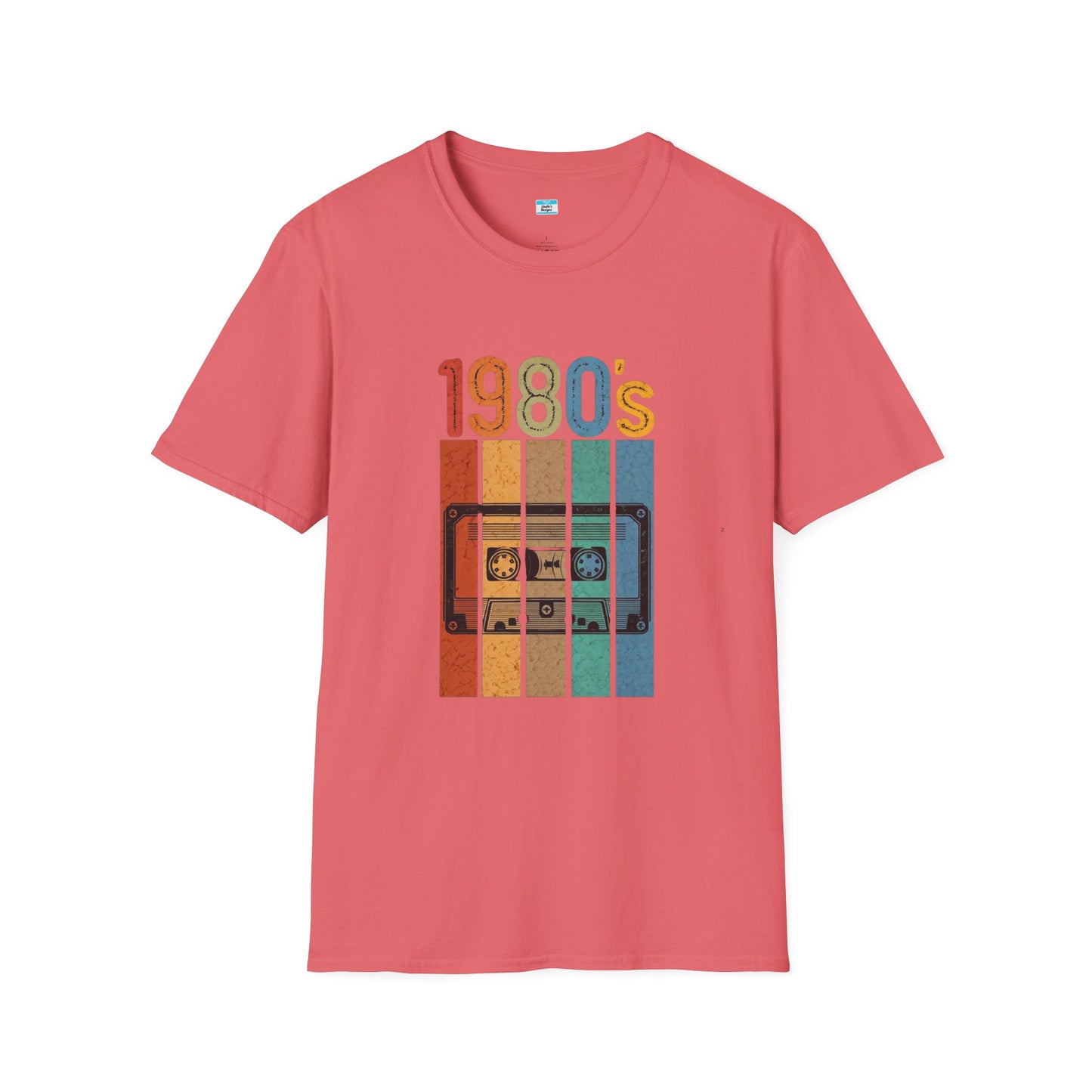 Retro 1980s Cassette Tape T-Shirt – Vintage Mixtape Music Tee