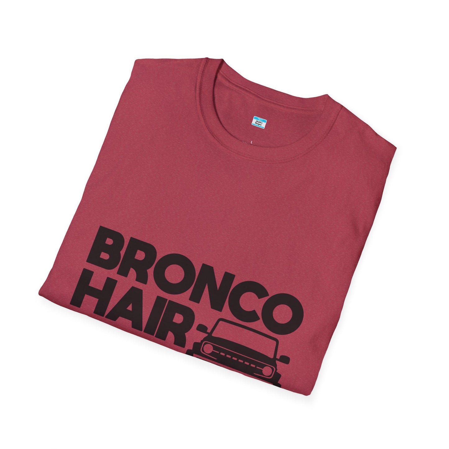 Bronco Hair Dont Care Shirt, Funny Off Road 4x4 Truck Tee, Bronco Girl Gift, Camping Overlanding Adventure Shirt, Unisex Graphic Tee