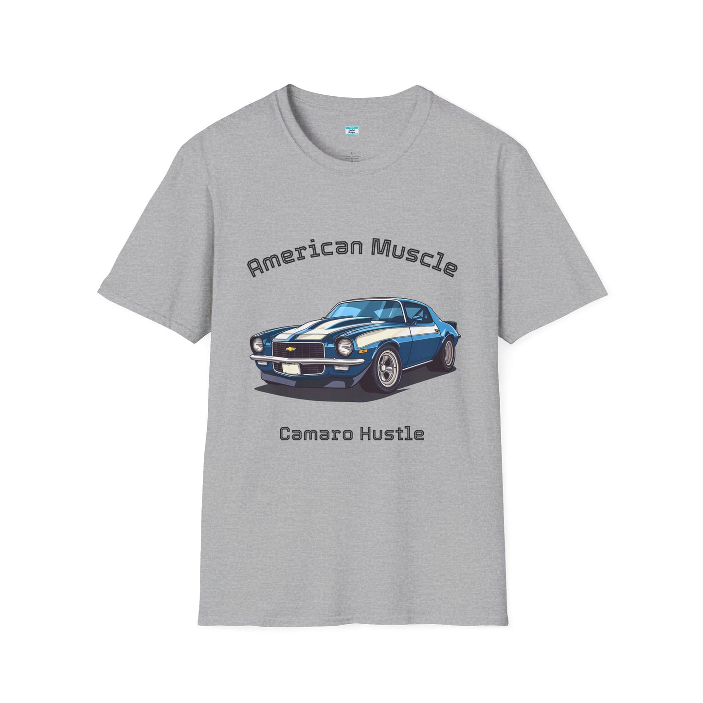 American Muscle – Camaro Hustle Classic Car T-Shirt