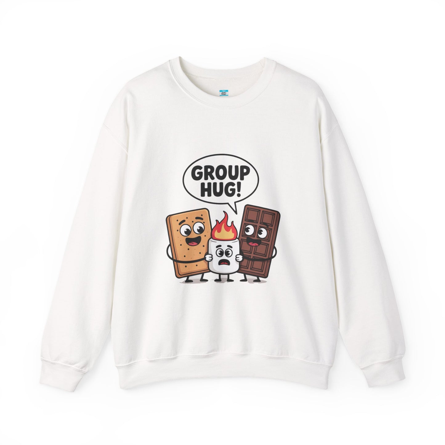Group Hug S'mores Sweatshirt | Funny Camping Campfire Crewneck
