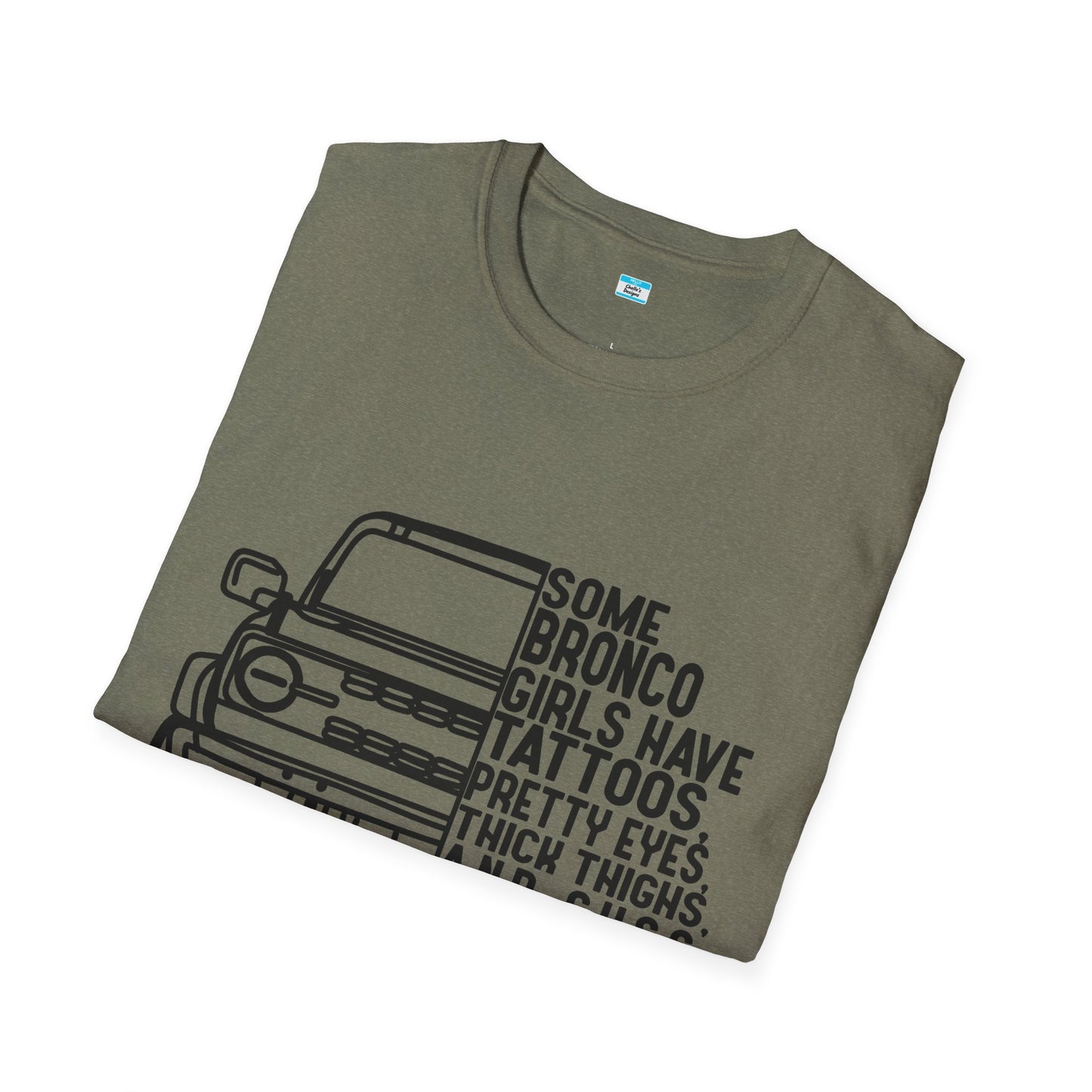 Some Bronco Girls Have Tattoos Shirt, Funny Bronco Girl Tee, Classic Ford Bronco Graphic Shirt, Off Road Truck Lover Gift