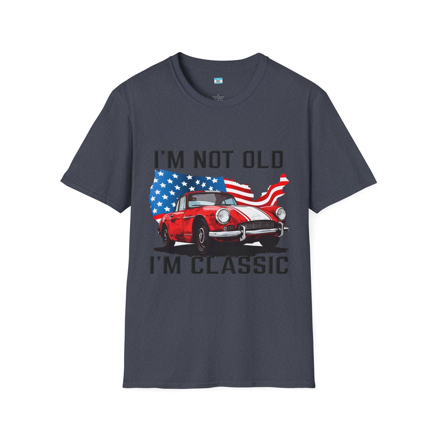 I’m Not Old I’m Classic Shirt – Vintage Car T-Shirt for Men, Retro Muscle Car Tee, Funny Birthday Gift for Him, Classic Car Lover Shirt