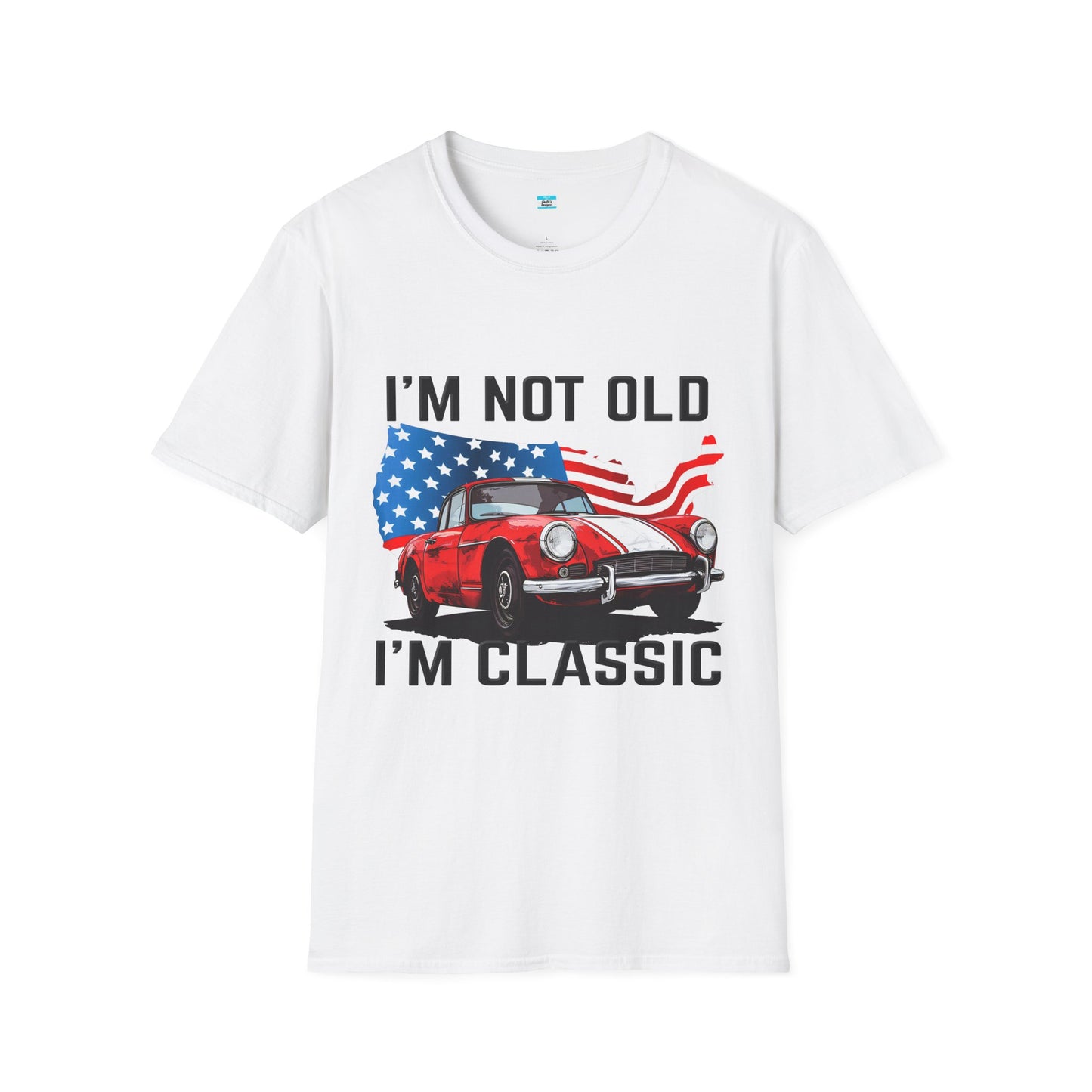I’m Not Old I’m Classic Shirt – Vintage Car T-Shirt for Men, Retro Muscle Car Tee, Funny Birthday Gift for Him, Classic Car Lover Shirt