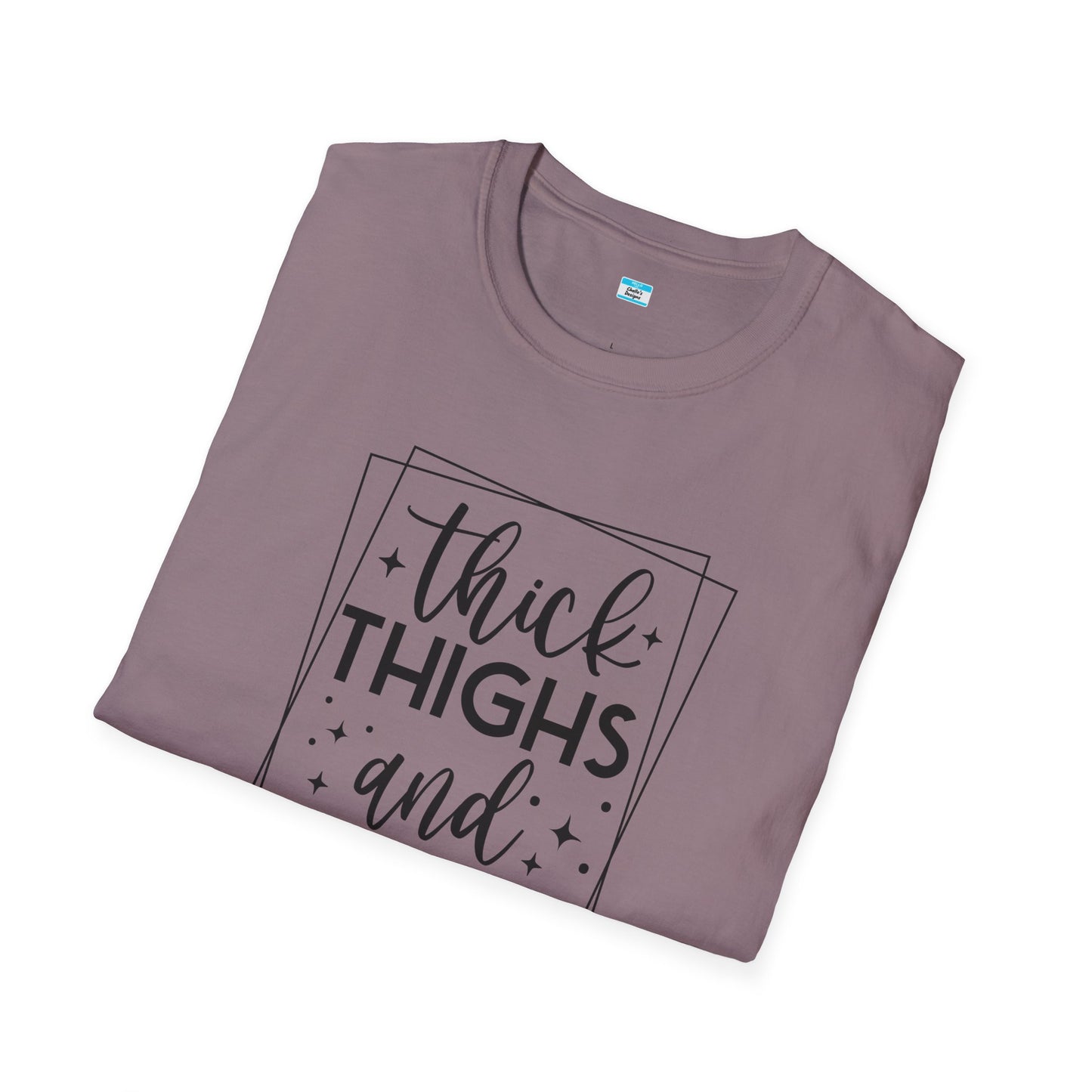 Thick Thighs and Good Vibes Graphic Tee