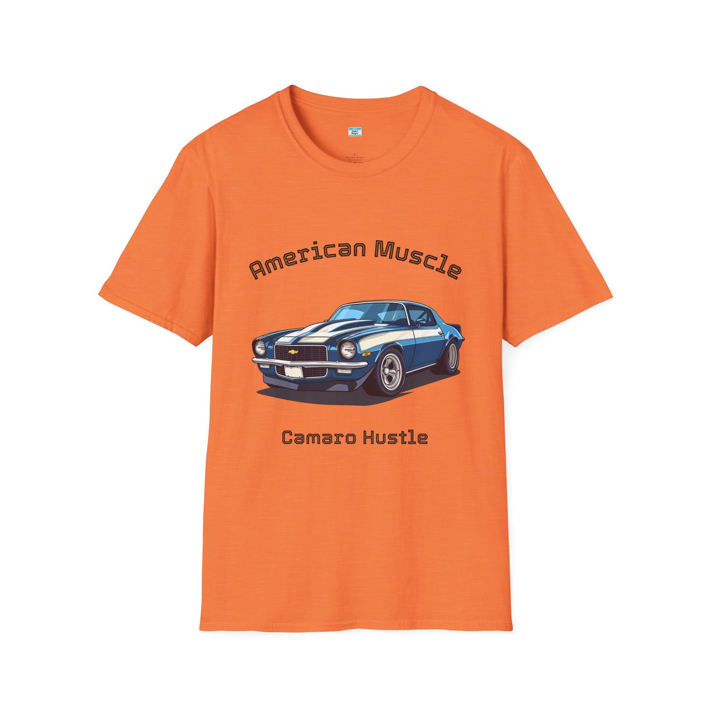 American Muscle – Camaro Hustle Classic Car T-Shirt