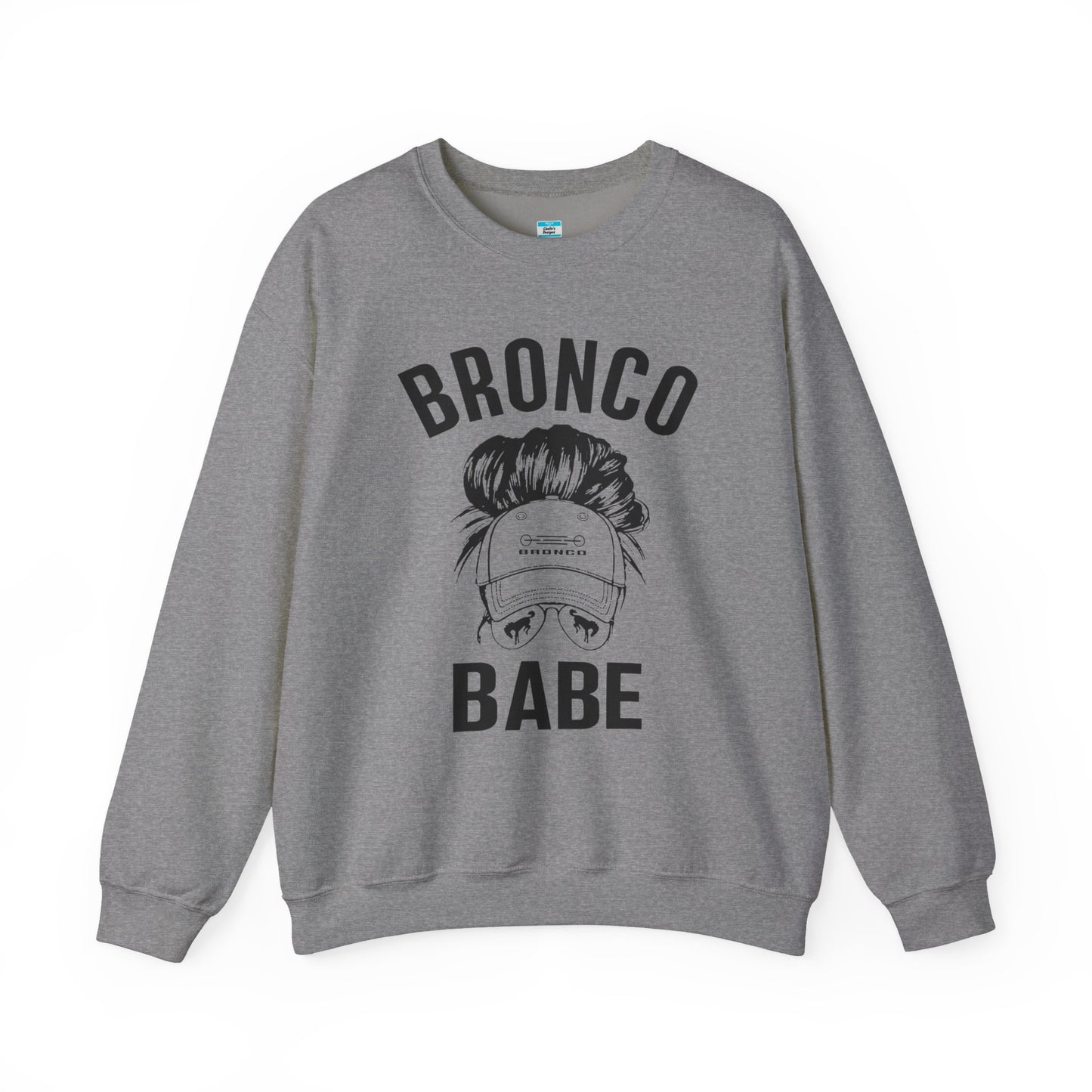 Bronco Babe Sweatshirt – Women’s Off-Road Bronco Lifestyle Crewneck