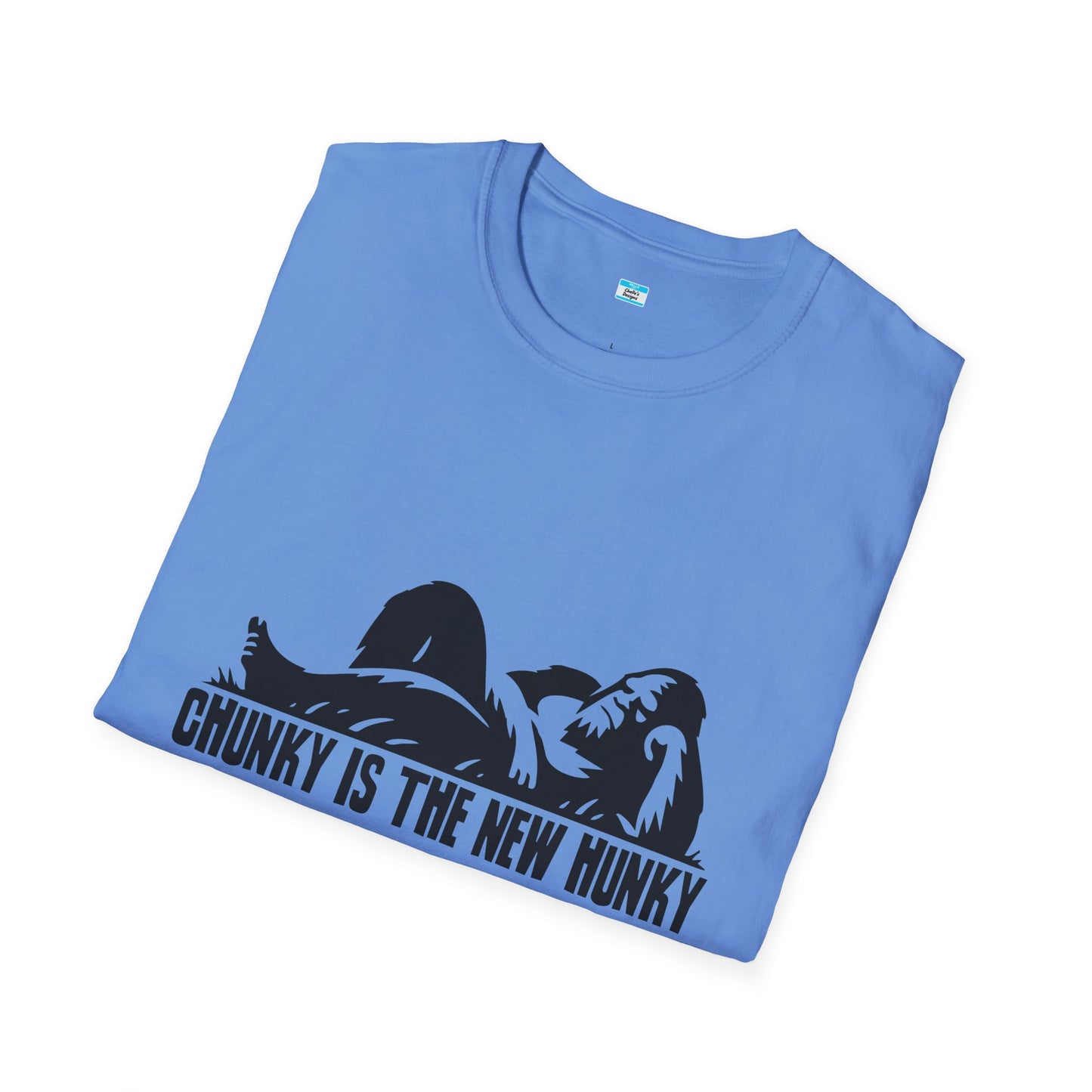 Chunky Is The New Hunky – Funny Bigfoot Unisex Tee
