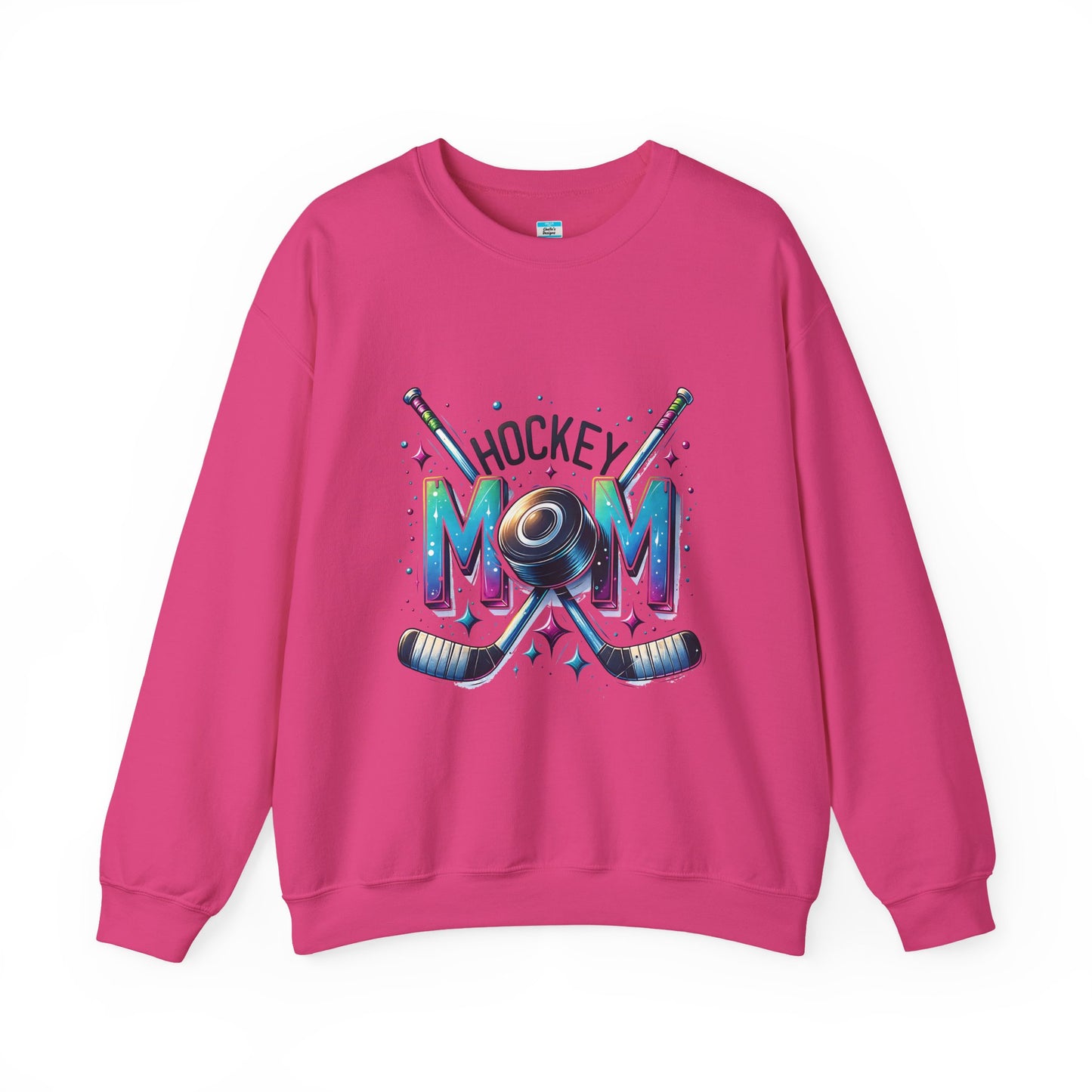 Hockey Mom Sweatshirt | Cozy Ice Hockey Crewneck for Proud Hockey Moms