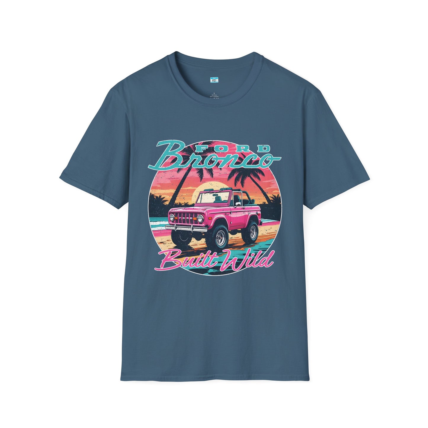 Ford Bronco Built Wild Unisex Tee | Vintage Retro Off-Road T-Shirt | Chelle’s Designs