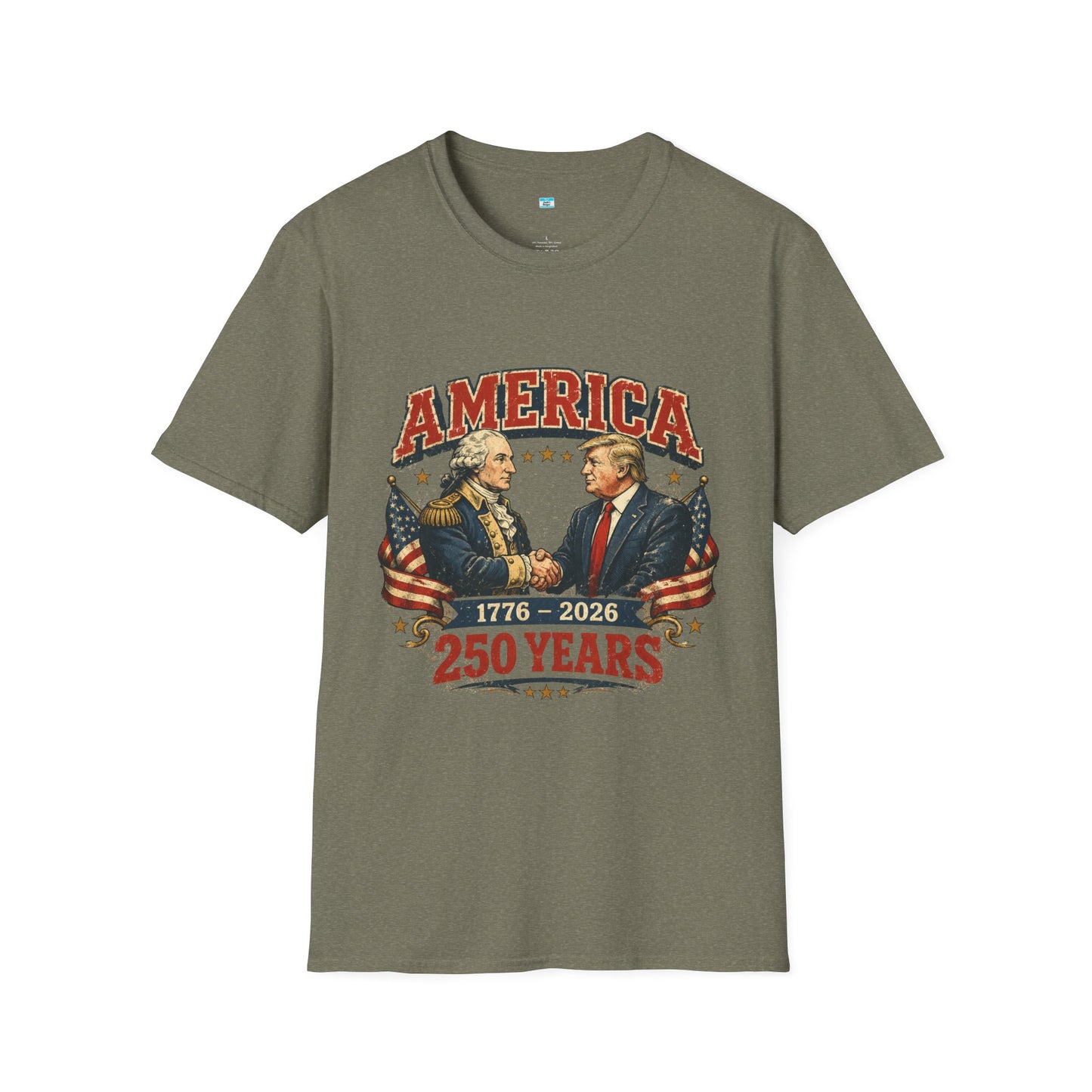 America 250 Years Shirt 1776-2026 | Patriotic USA Anniversary Graphic Tee