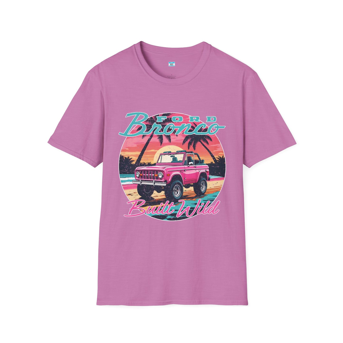 Ford Bronco Built Wild Unisex Tee | Vintage Retro Off-Road T-Shirt | Chelle’s Designs