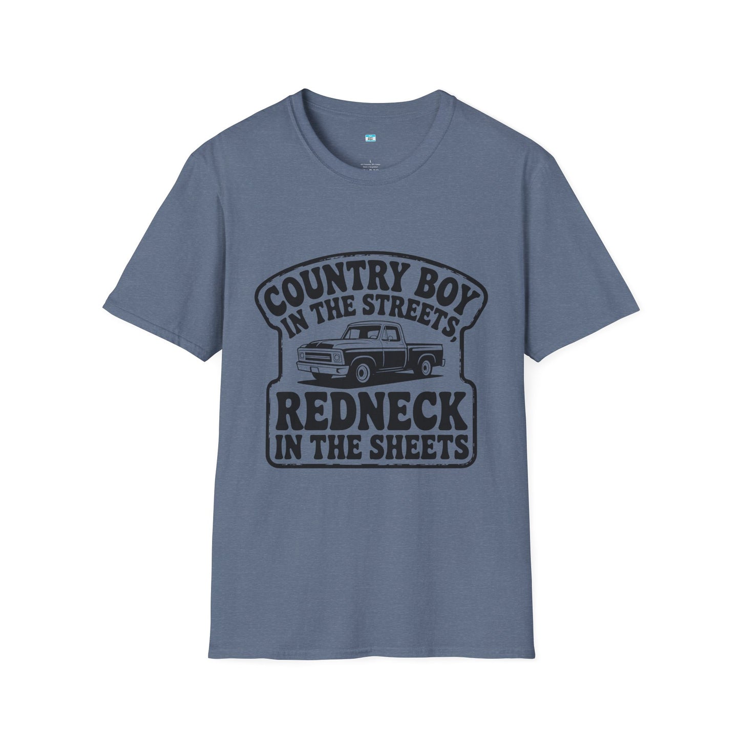 Country Boy Shirt Redneck in the Sheets | Funny Southern Truck Graphic Tee