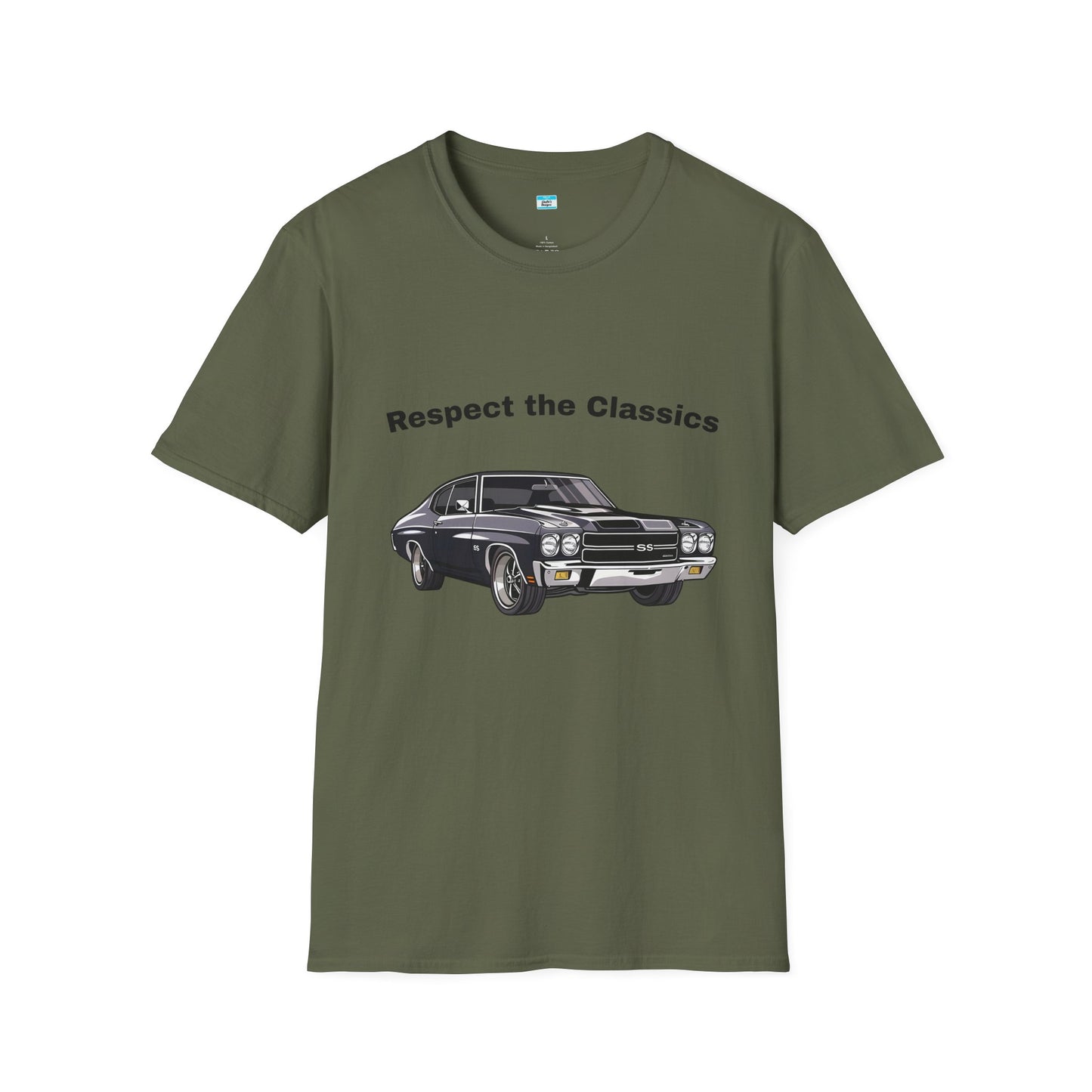Respect the Classics — Vintage Muscle Car Unisex Tee