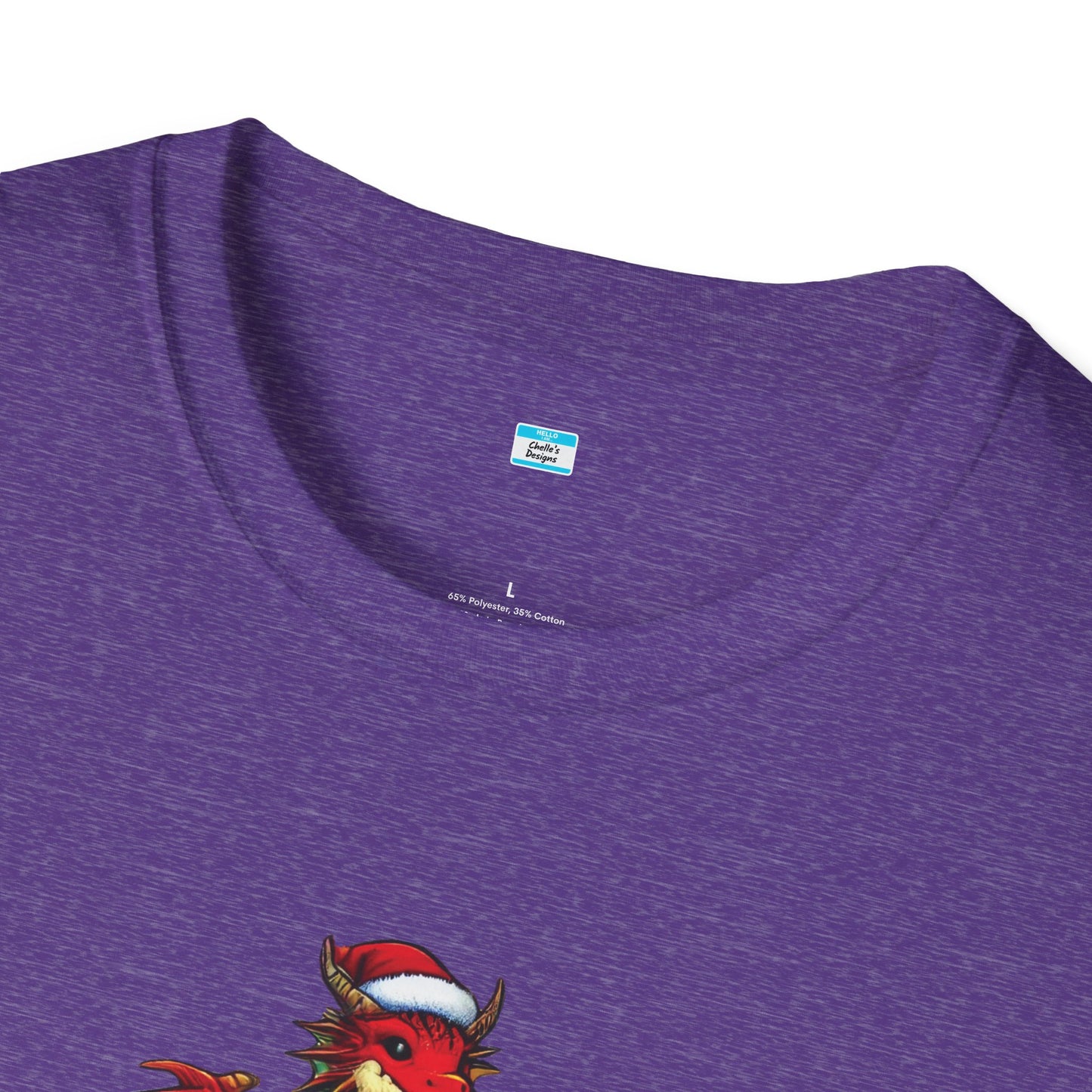 Christmas Dragon Tree Shirt – Fun Fantasy Holiday Tee for Teens & Adults