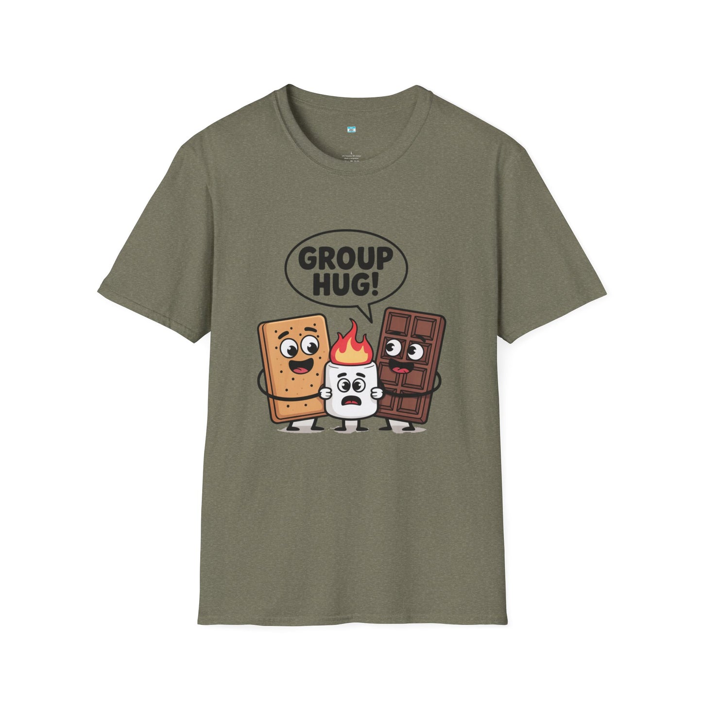 Group Hug S'mores Shirt | Funny Camping Campfire Graphic Tee