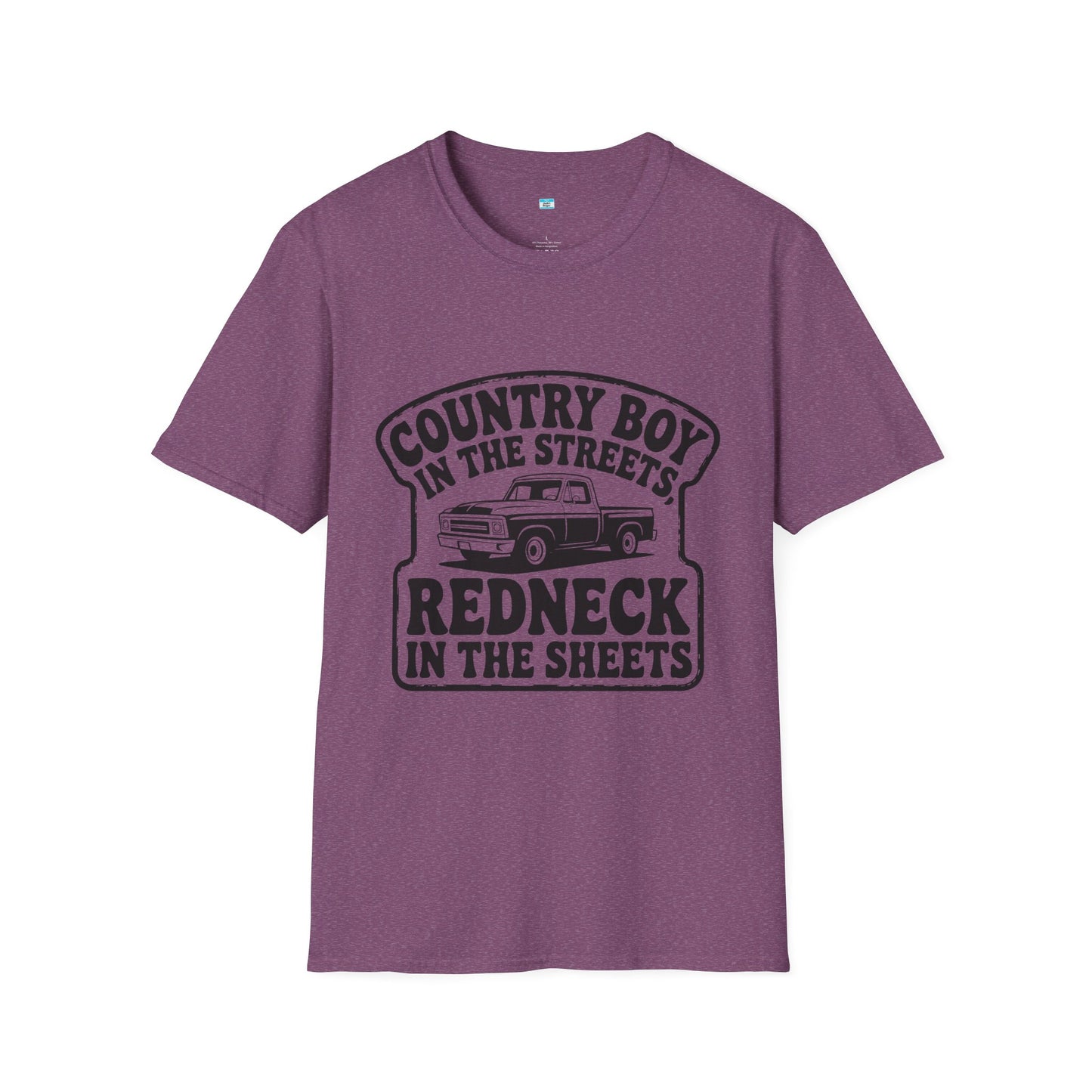 Country Boy Shirt Redneck in the Sheets | Funny Southern Truck Graphic Tee