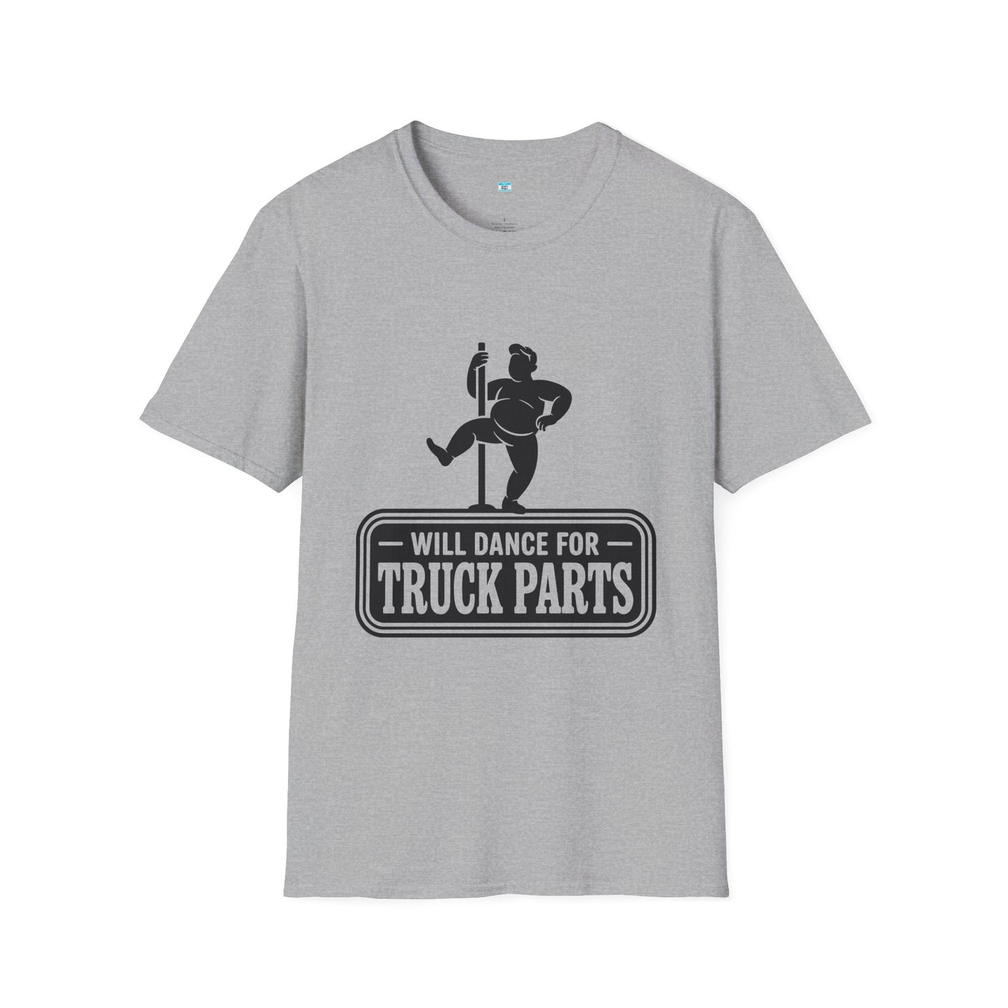 Will Dance for Truck Parts Shirt | Funny Mechanic Truck Lover Graphic Tee