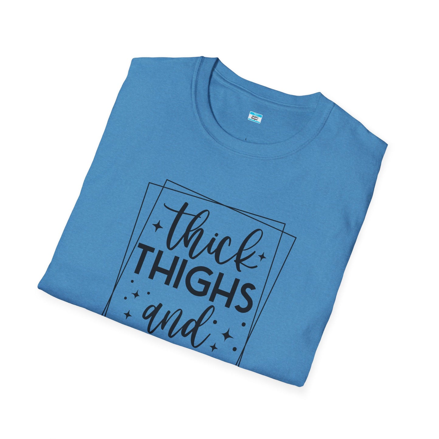Thick Thighs and Good Vibes Graphic Tee