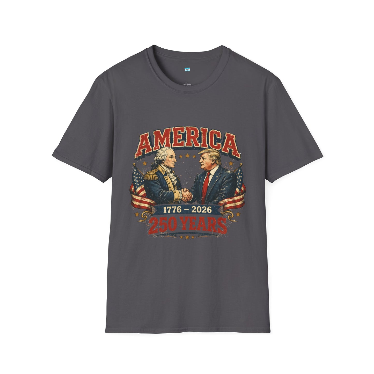 America 250 Years Shirt 1776-2026 | Patriotic USA Anniversary Graphic Tee
