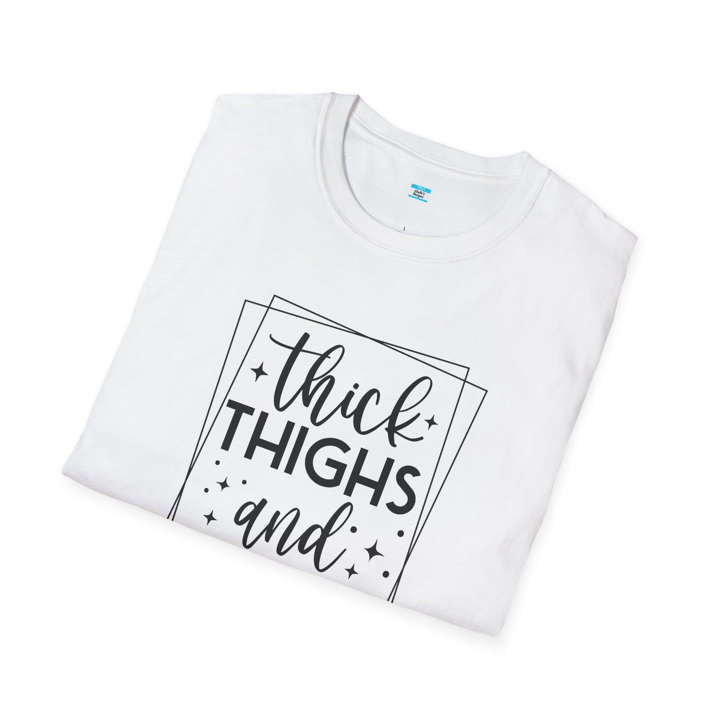 Thick Thighs and Good Vibes Graphic Tee