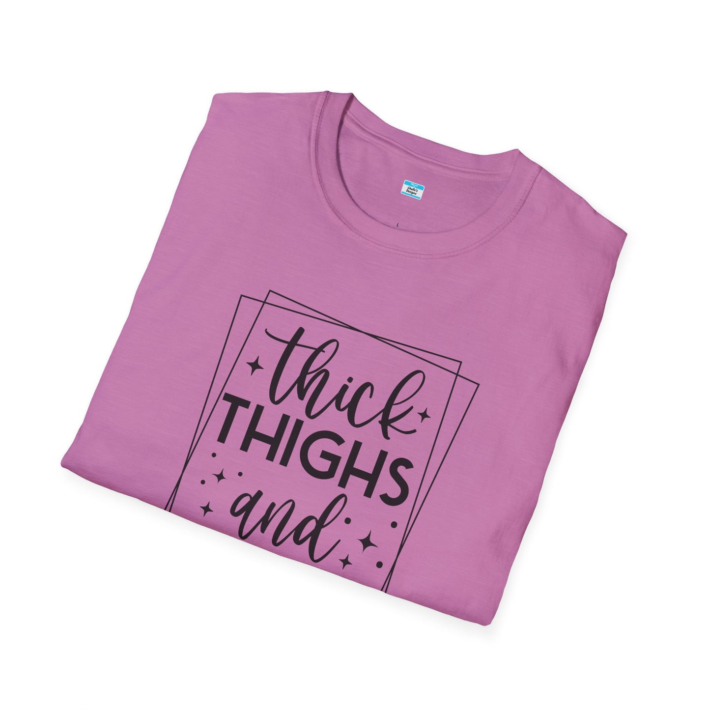 Thick Thighs and Good Vibes Graphic Tee
