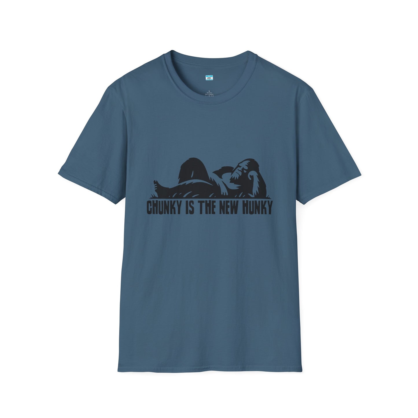 Chunky Is The New Hunky – Funny Bigfoot Unisex Tee