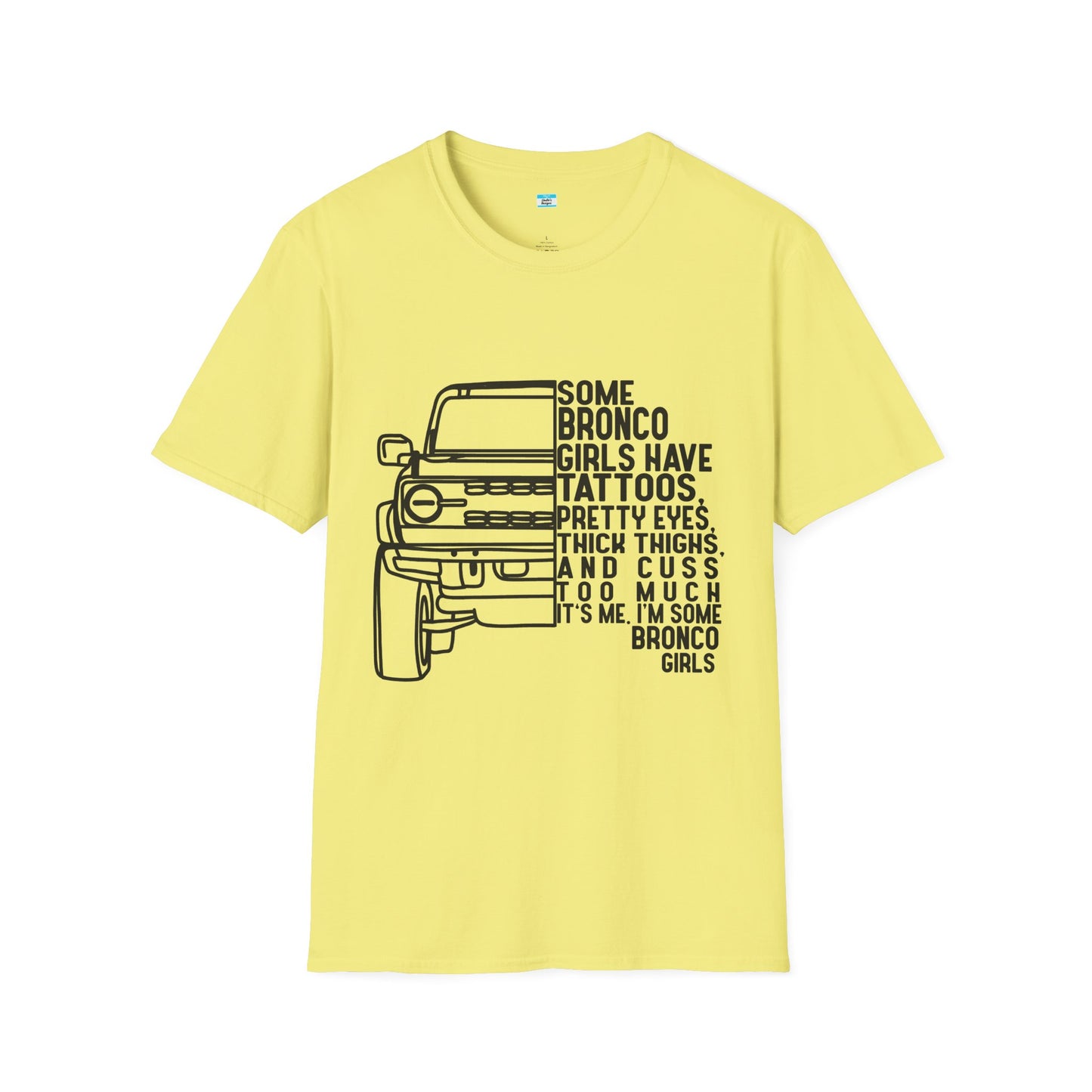 Some Bronco Girls Have Tattoos Shirt, Funny Bronco Girl Tee, Classic Ford Bronco Graphic Shirt, Off Road Truck Lover Gift