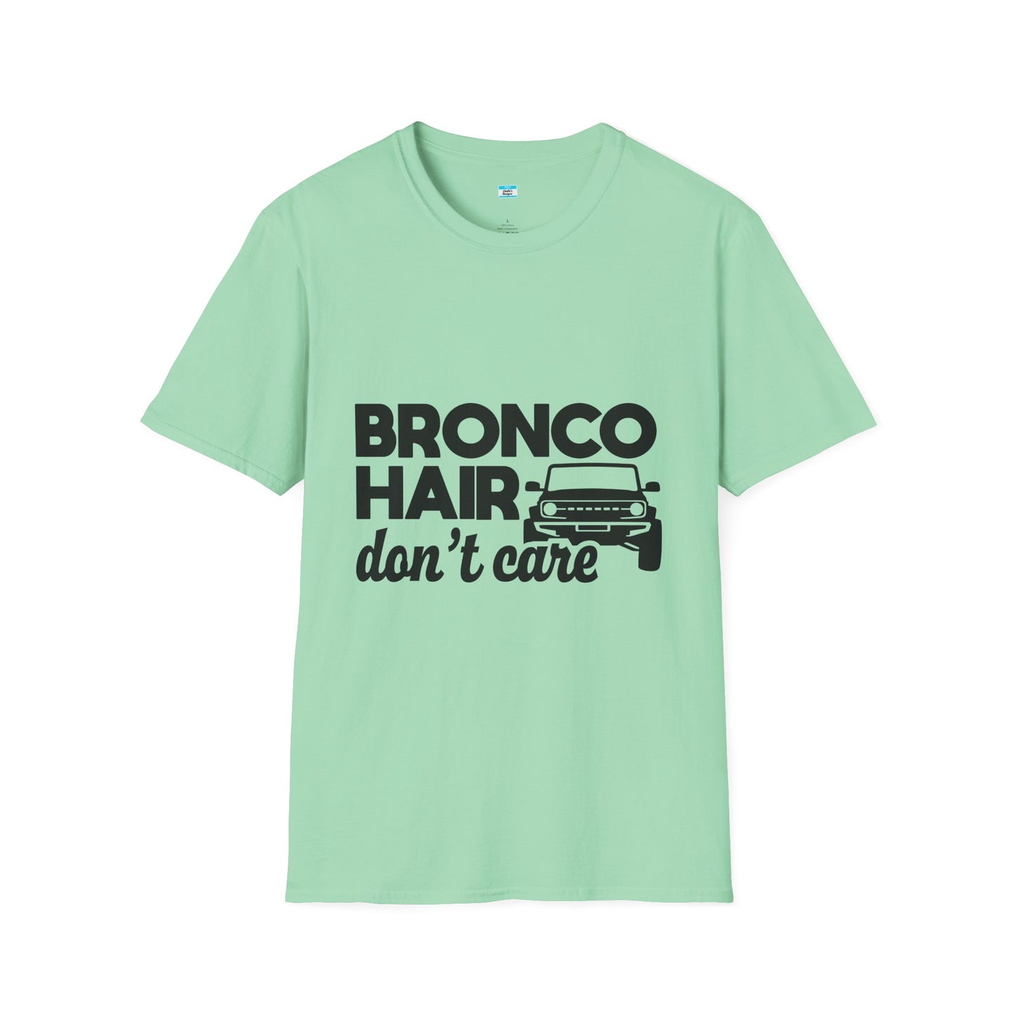 Bronco Hair Dont Care Shirt, Funny Off Road 4x4 Truck Tee, Bronco Girl Gift, Camping Overlanding Adventure Shirt, Unisex Graphic Tee