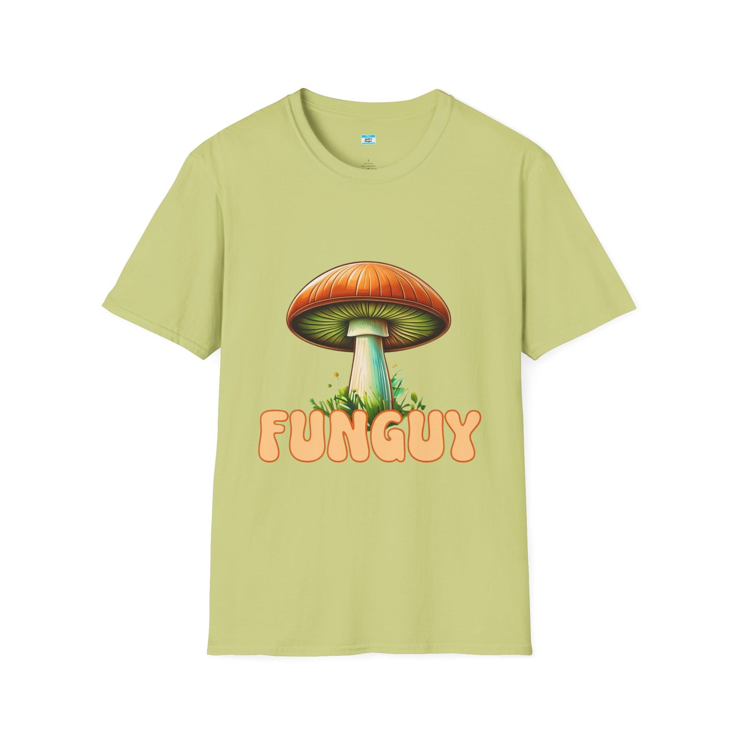 Funguy Mushroom T-Shirt, Funny Pun Graphic Tee for Nature Lovers & Gamers, Funny Mushroom Shirt, Nature Lover Gift, Botanical Tee, Mycology Apparel