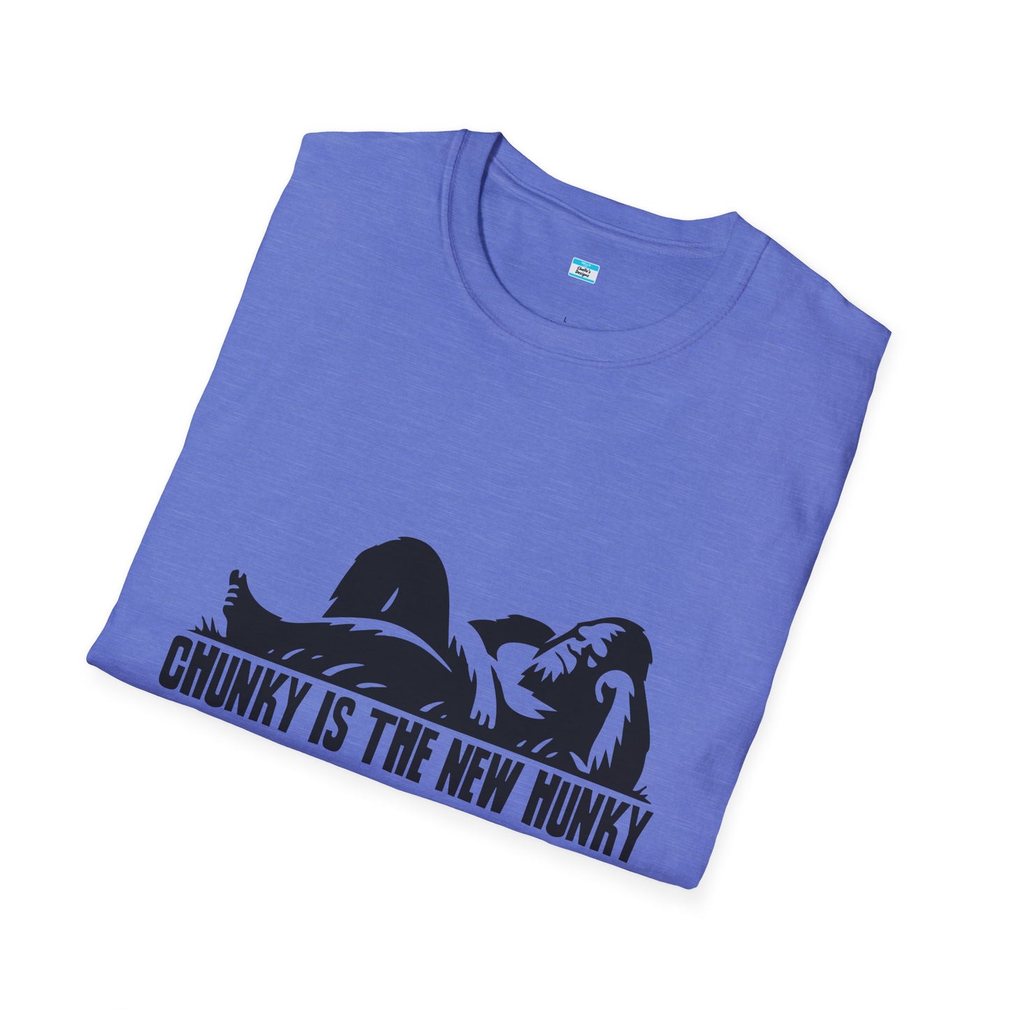 Chunky Is The New Hunky – Funny Bigfoot Unisex Tee