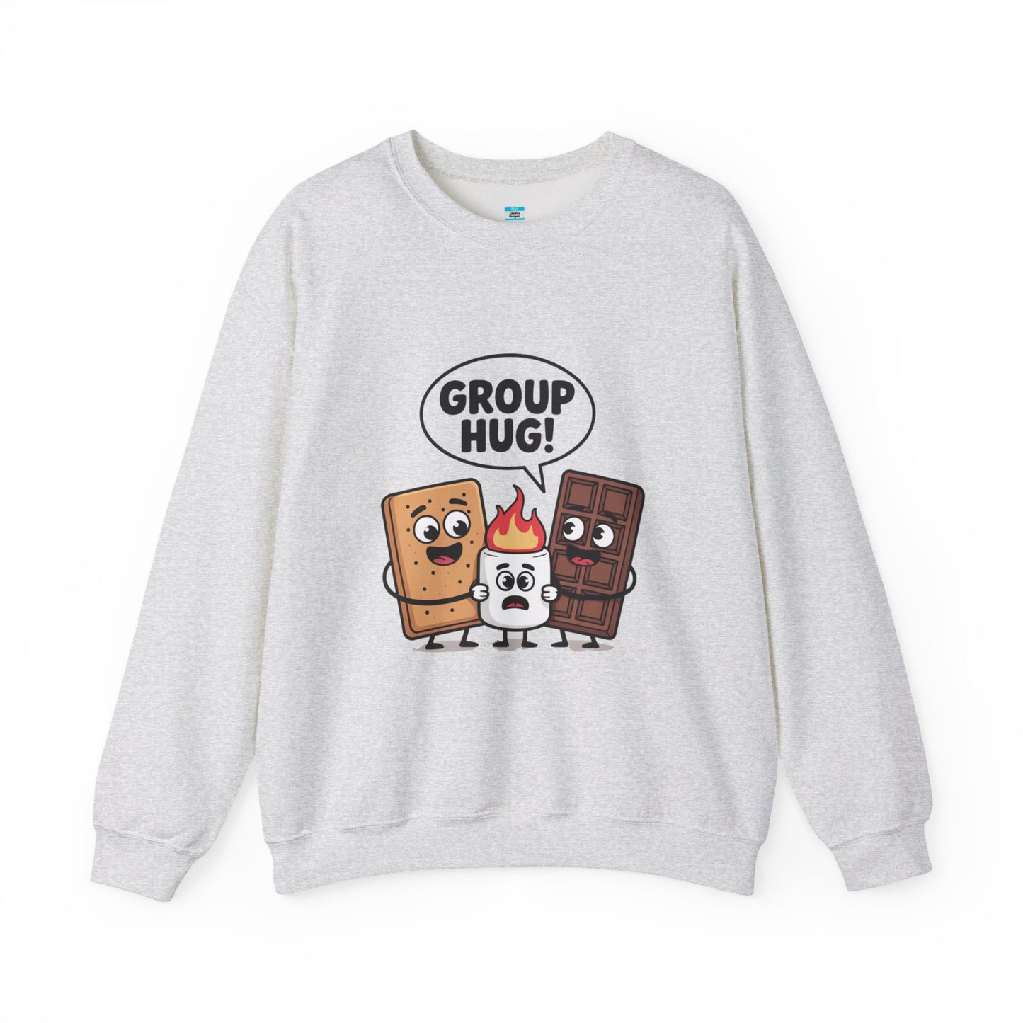 Group Hug S'mores Sweatshirt | Funny Camping Campfire Crewneck