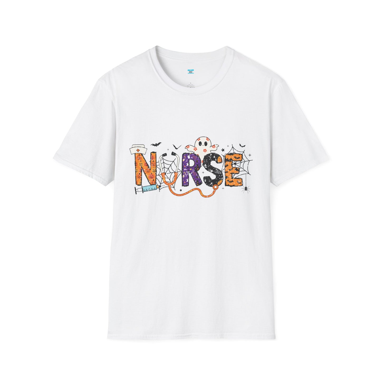 Halloween Nurse T-Shirt – Funny Spooky Medical Graphic Tee for Nurses