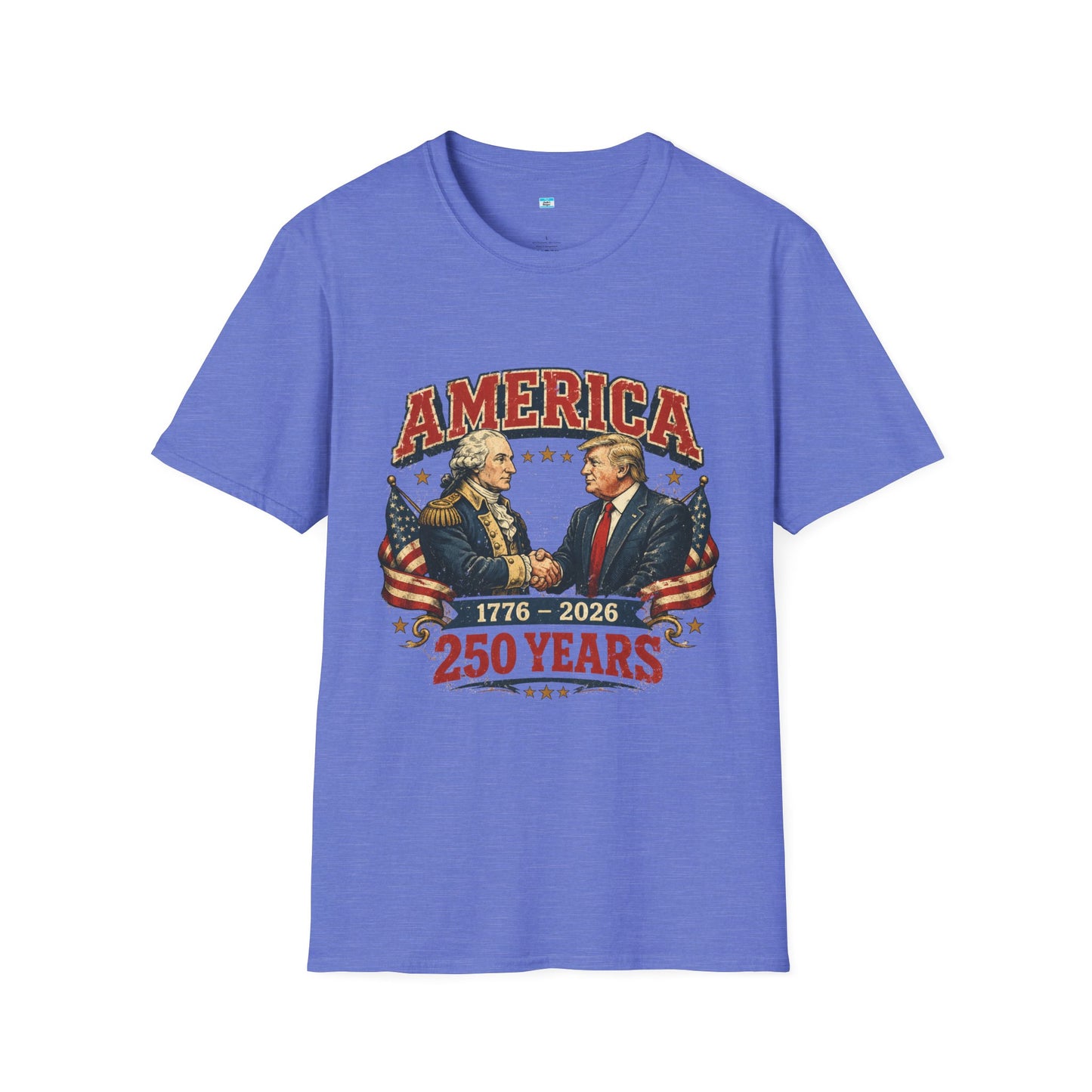 America 250 Years Shirt 1776-2026 | Patriotic USA Anniversary Graphic Tee