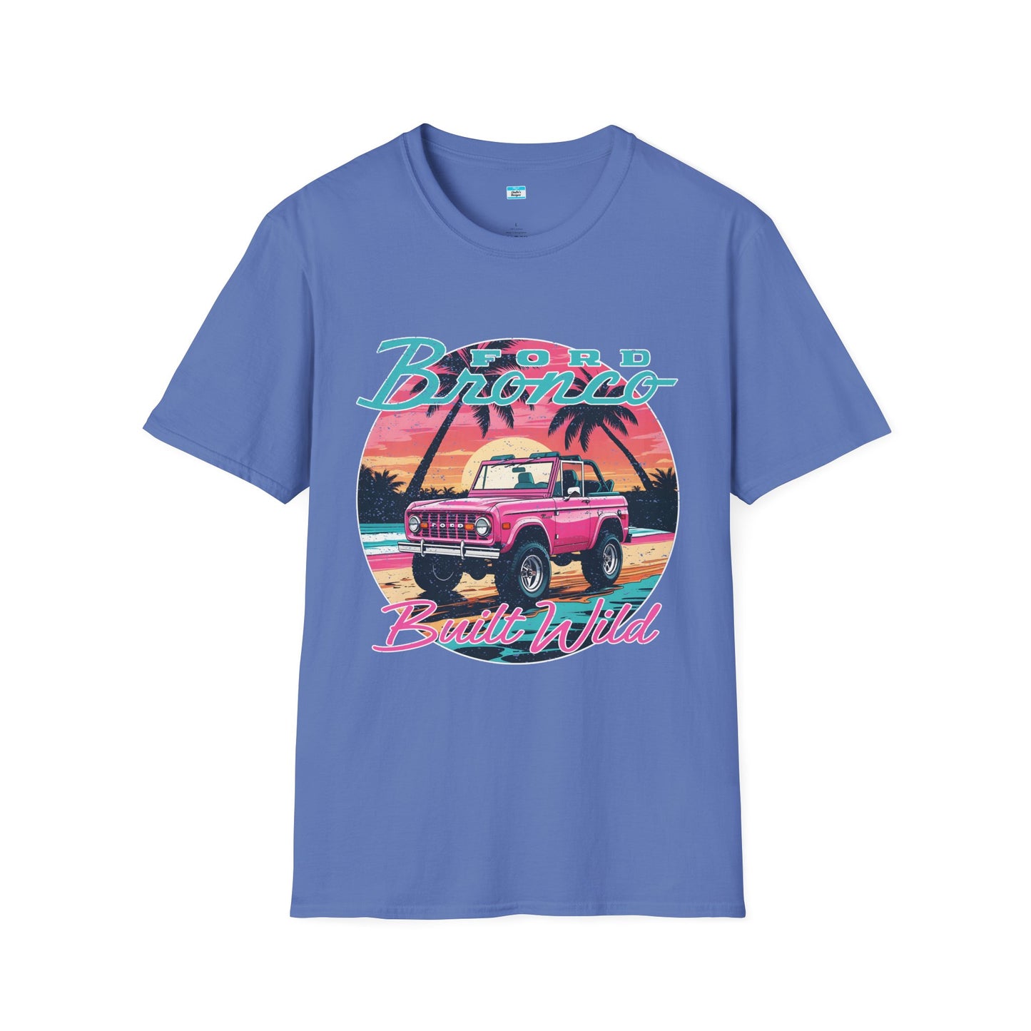 Ford Bronco Built Wild Unisex Tee | Vintage Retro Off-Road T-Shirt | Chelle’s Designs