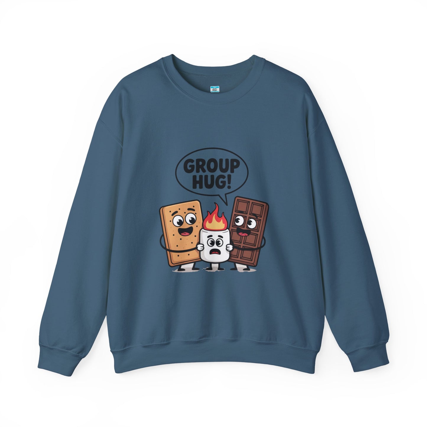 Group Hug S'mores Sweatshirt | Funny Camping Campfire Crewneck