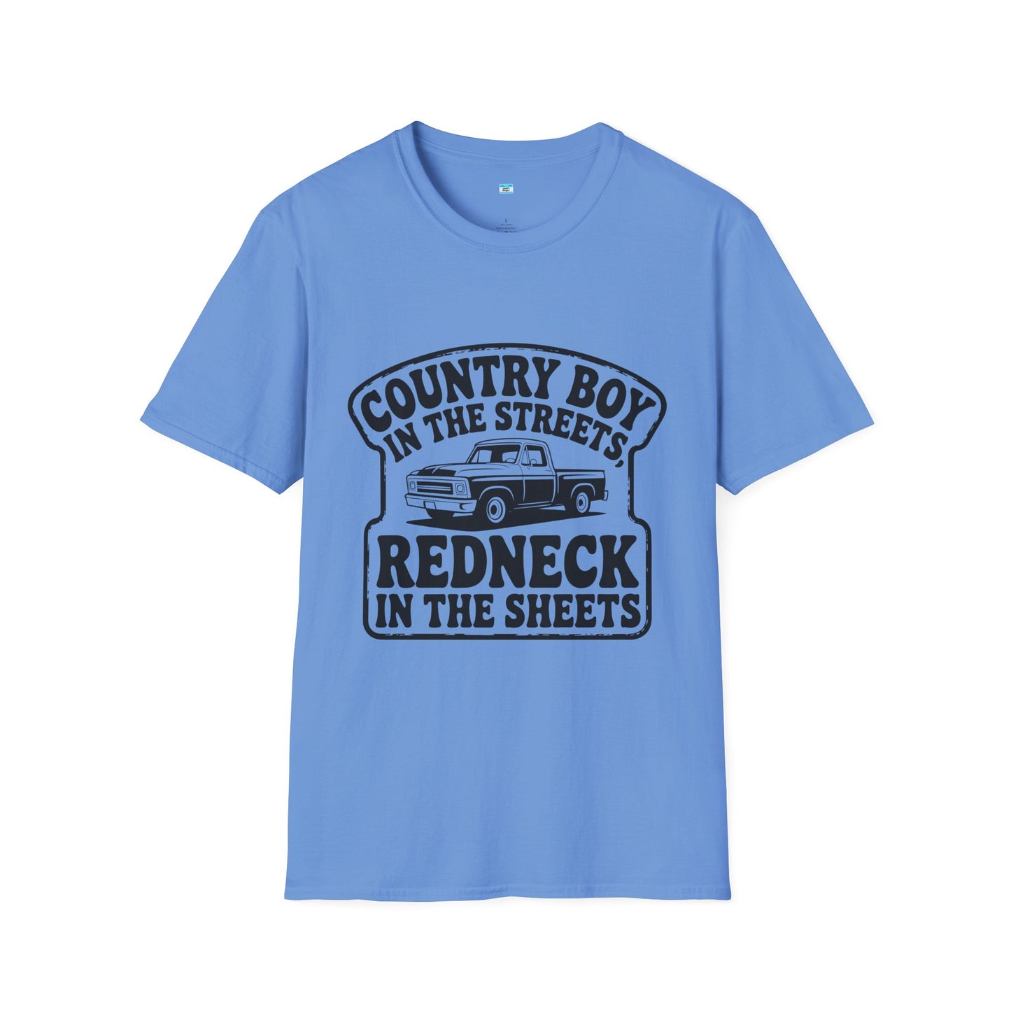 Country Boy Shirt Redneck in the Sheets | Funny Southern Truck Graphic Tee