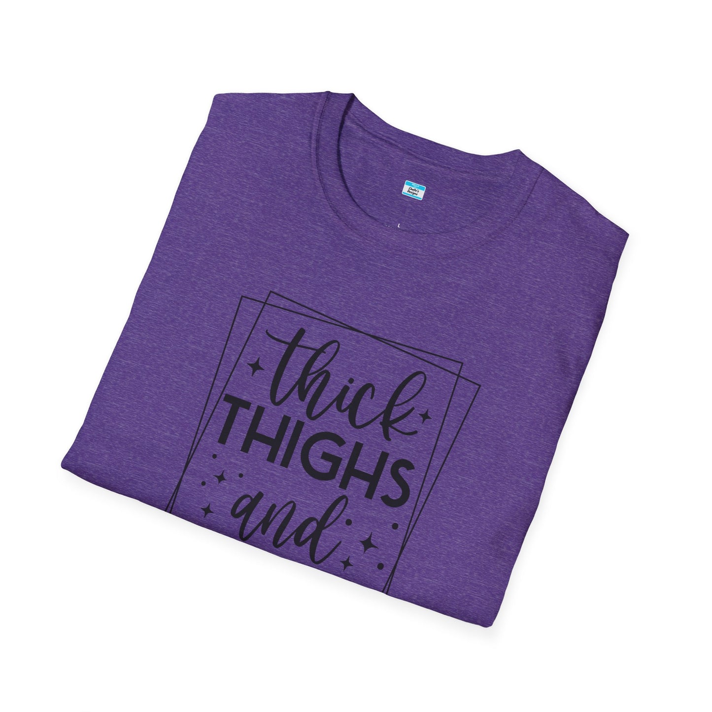 Thick Thighs and Good Vibes Graphic Tee