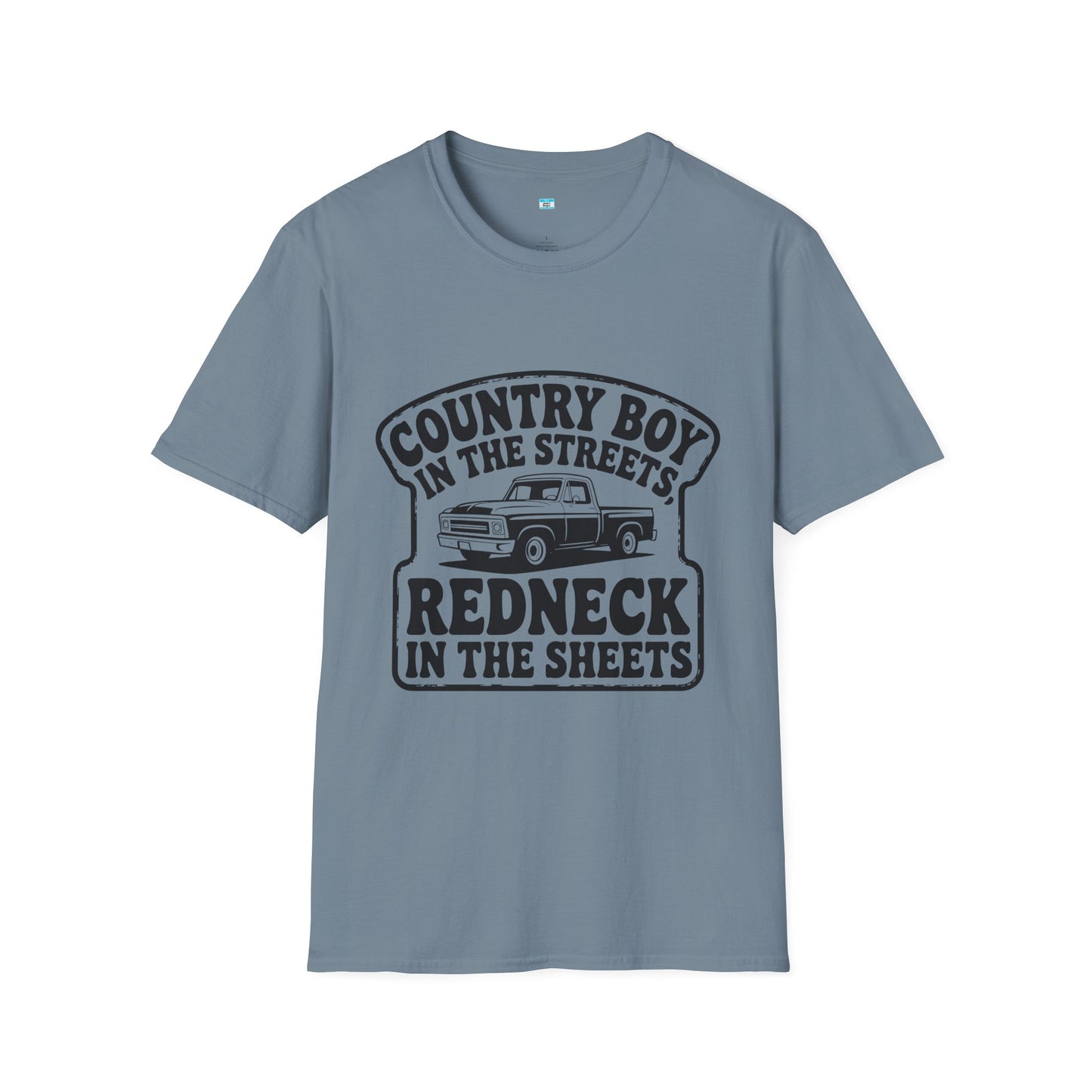 Country Boy Shirt Redneck in the Sheets | Funny Southern Truck Graphic Tee