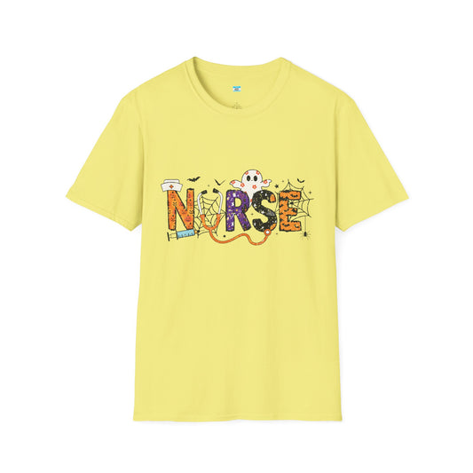 Halloween Nurse T-Shirt – Funny Spooky Medical Graphic Tee for Nurses