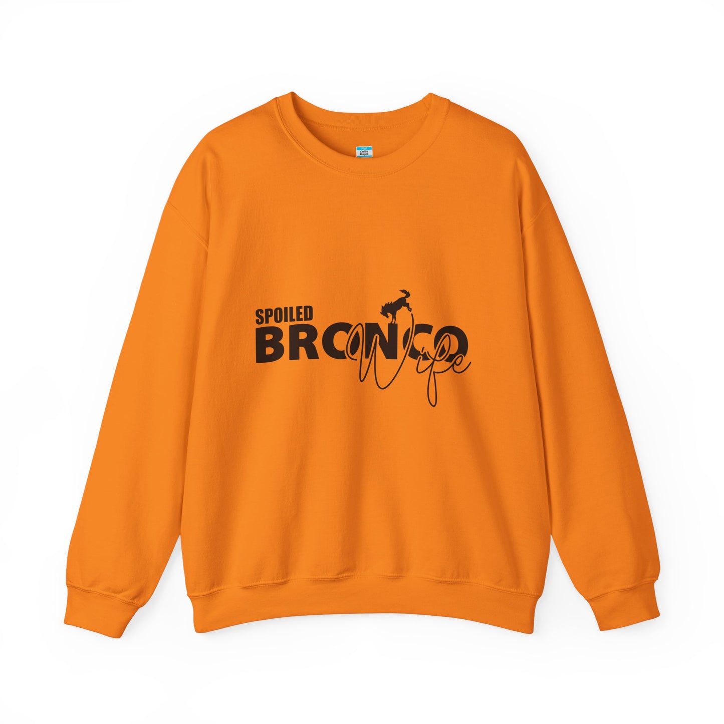 Spoiled Bronco Wife Unisex Sweatshirt Bronco Lover Off-Road Crewneck